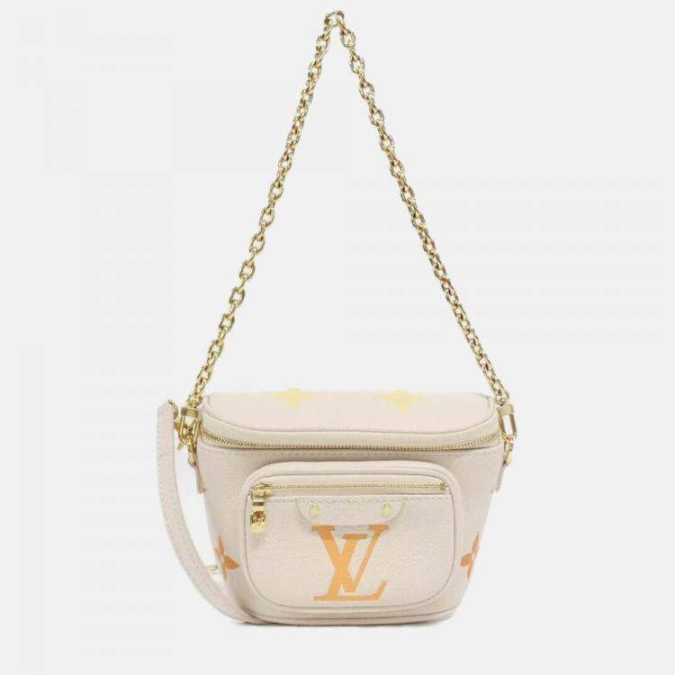 Pre Owned Louis Vuitton Mini Bumbag Monogram Empreinte By The Pool Shoulder Bag