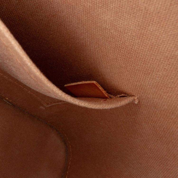Pre Owned Louis Vuitton Brown Monogram Alma BB Bag
