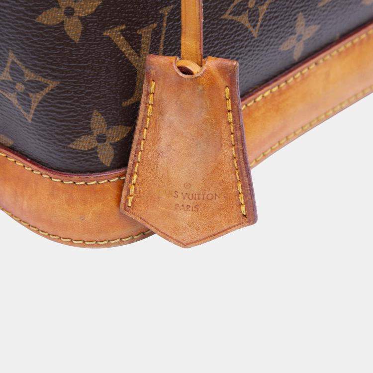 Pre Owned Louis Vuitton Brown Monogram Alma BB Bag