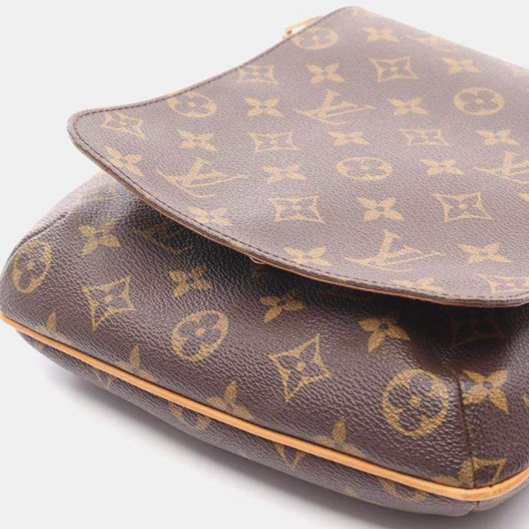 Pre Owned Louis Vuitton Musette Salsa Short Strap Monogram Canvas Shoulder Bag