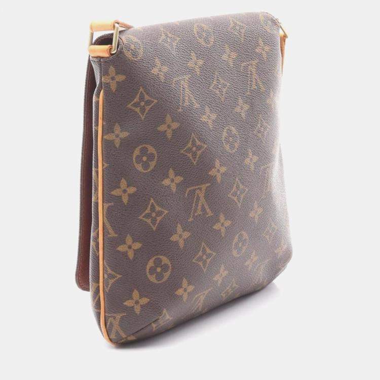 Pre Owned Louis Vuitton Musette Salsa Short Strap Monogram Canvas Shoulder Bag