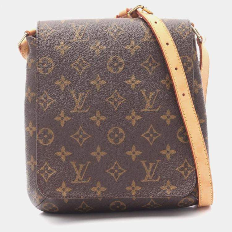 Pre Owned Louis Vuitton Musette Salsa Short Strap Monogram Canvas Shoulder Bag