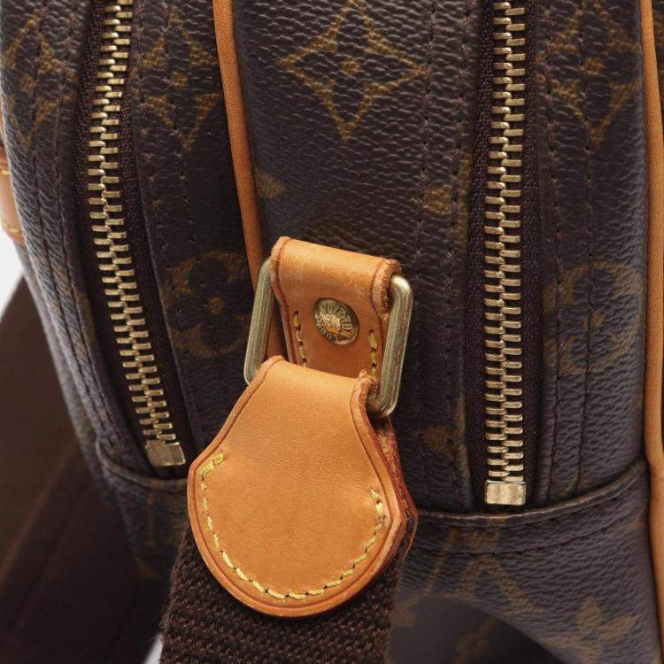 Pre Owned Louis Vuitton Reporter PM Monogram Canvas Shoulder Bag