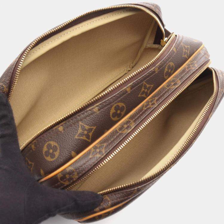 Pre Owned Louis Vuitton Reporter PM Monogram Canvas Shoulder Bag