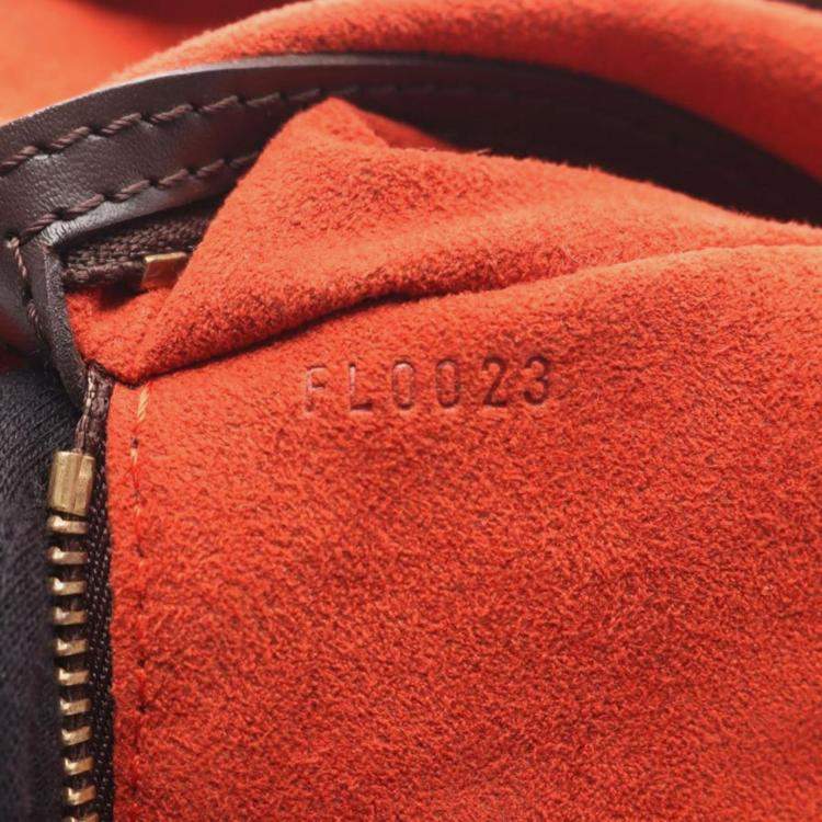 Pre Owned Louis Vuitton Manosque GM Damier Ebene Canvas Tote Bag