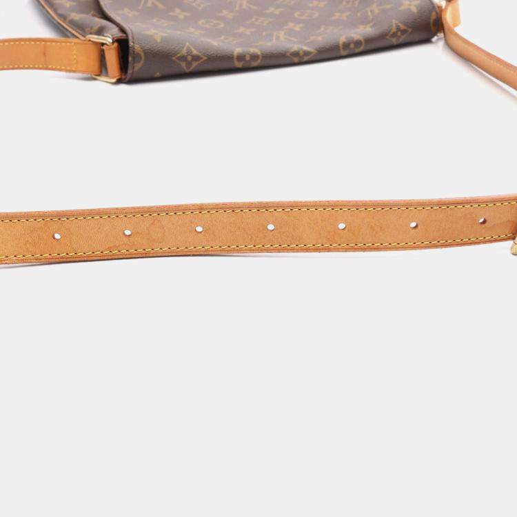 Pre Owned Louis Vuitton Musette Monogram Canvas Crossbody Shoulder Bag