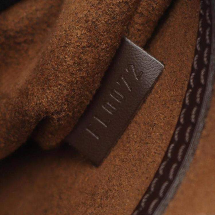 Pre Owned Louis Vuitton Alma PM Brown Epi Leather Top Handle Bag