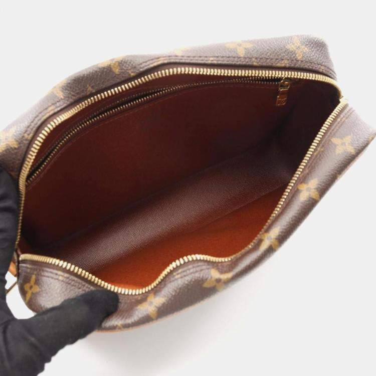 Pre Owned Louis Vuitton Trocadero 27 Brown Monogram Crossbody Bag