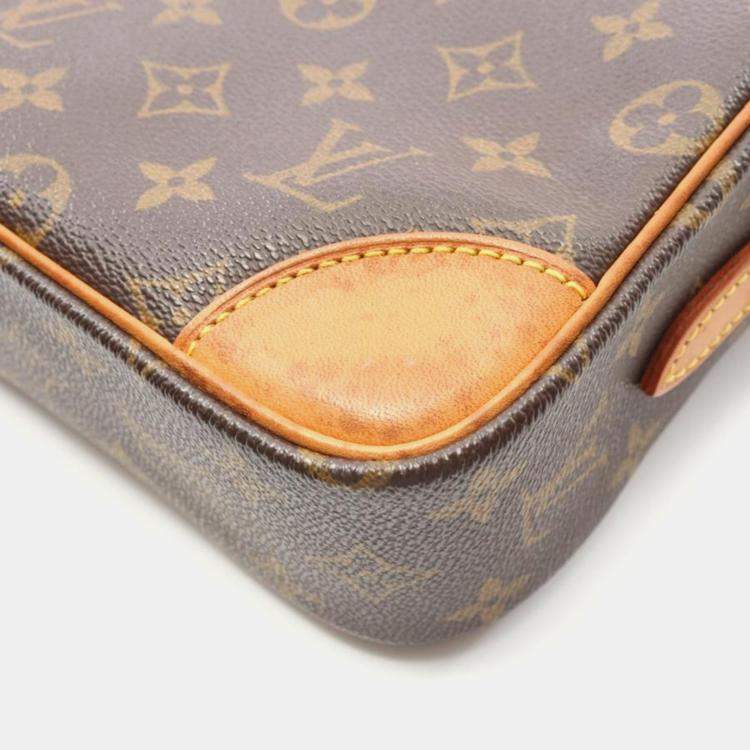 Pre Owned Louis Vuitton Trocadero 27 Brown Monogram Crossbody Bag