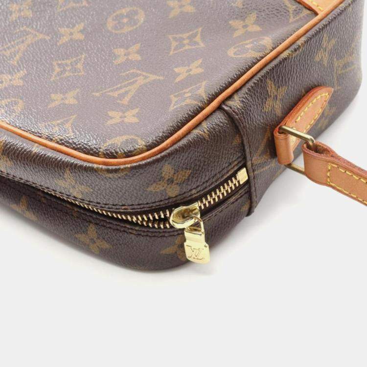 Pre Owned Louis Vuitton Trocadero 27 Brown Monogram Crossbody Bag