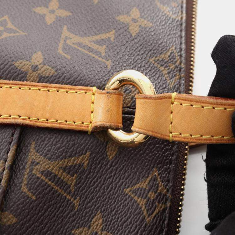 Pre Owned Louis Vuitton Totally PM Brown Monogram Canvas and Leather Tote Bag