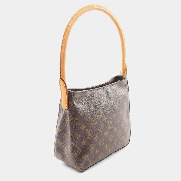 Pre Owned Louis Vuitton Looping MM Brown Monogram Canvas One Shoulder Bag
