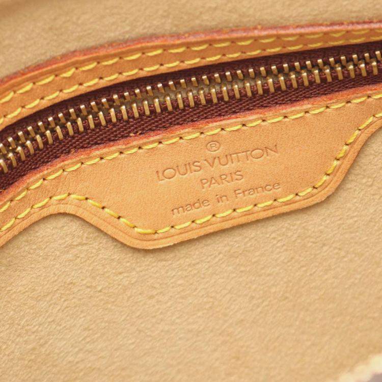 Pre Owned Louis Vuitton Looping MM Brown Monogram Canvas One Shoulder Bag