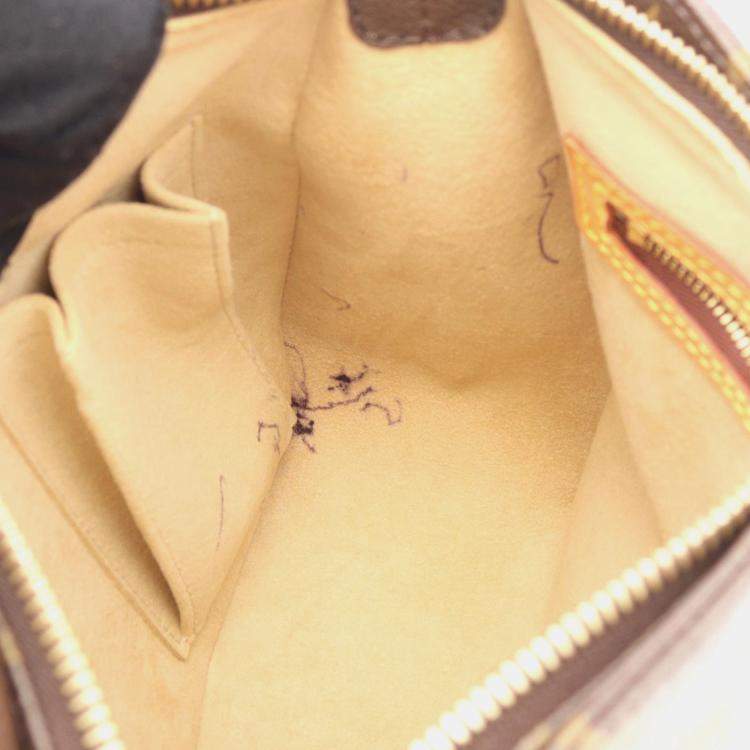 Pre Owned Louis Vuitton Looping MM Brown Monogram Canvas One Shoulder Bag