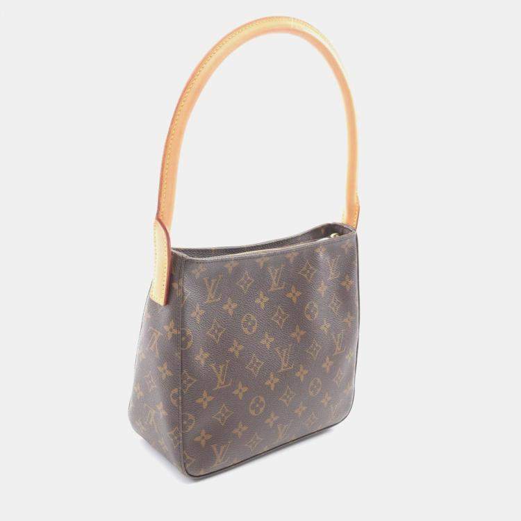 Pre Owned Louis Vuitton Looping MM Brown Monogram Canvas Shoulder Bag