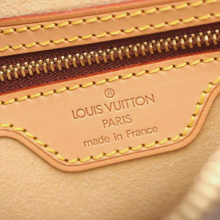 Pre Owned Louis Vuitton Looping MM Brown Monogram Canvas Shoulder Bag