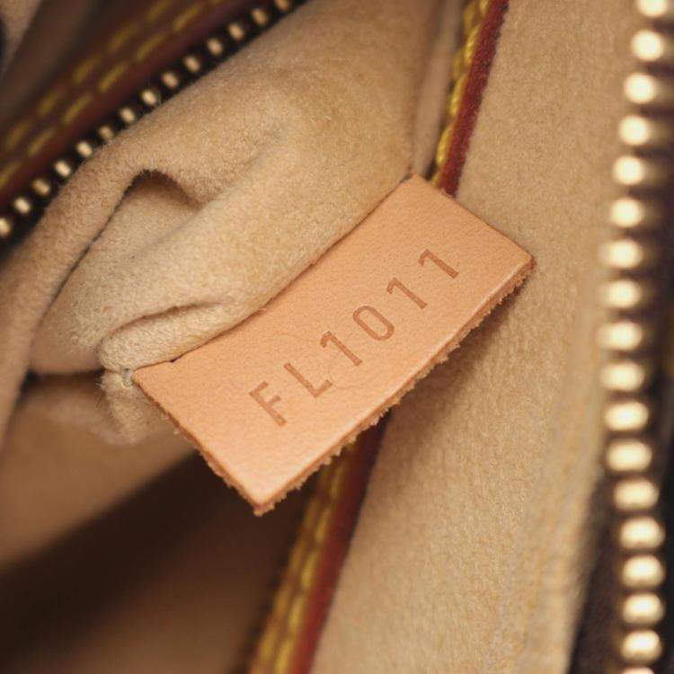 Pre Owned Louis Vuitton Looping MM Brown Monogram Canvas Shoulder Bag