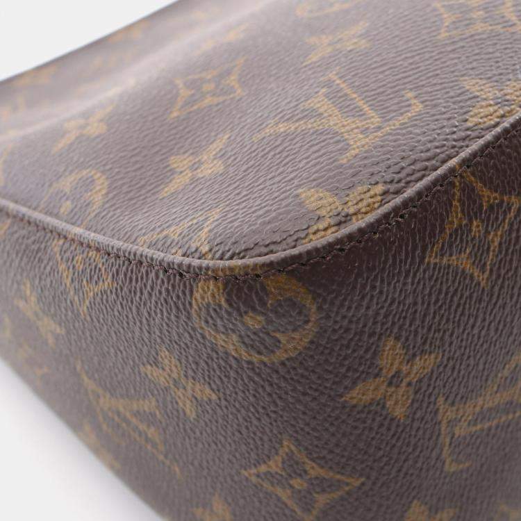 Pre Owned Louis Vuitton Looping MM Brown Monogram Canvas Shoulder Bag