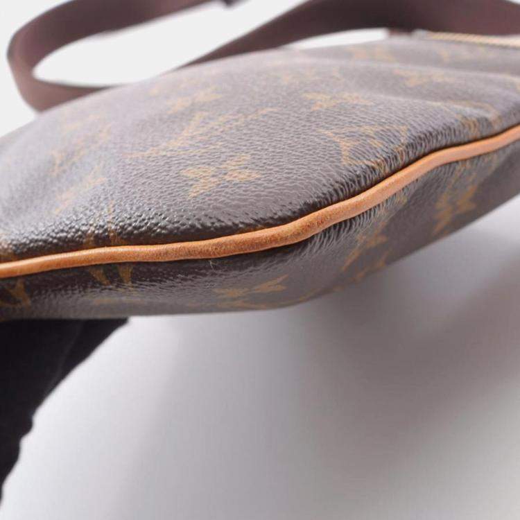 Pre Owned Louis Vuitton Pochette Valmy Brown Monogram Canvas Crossbody Bag