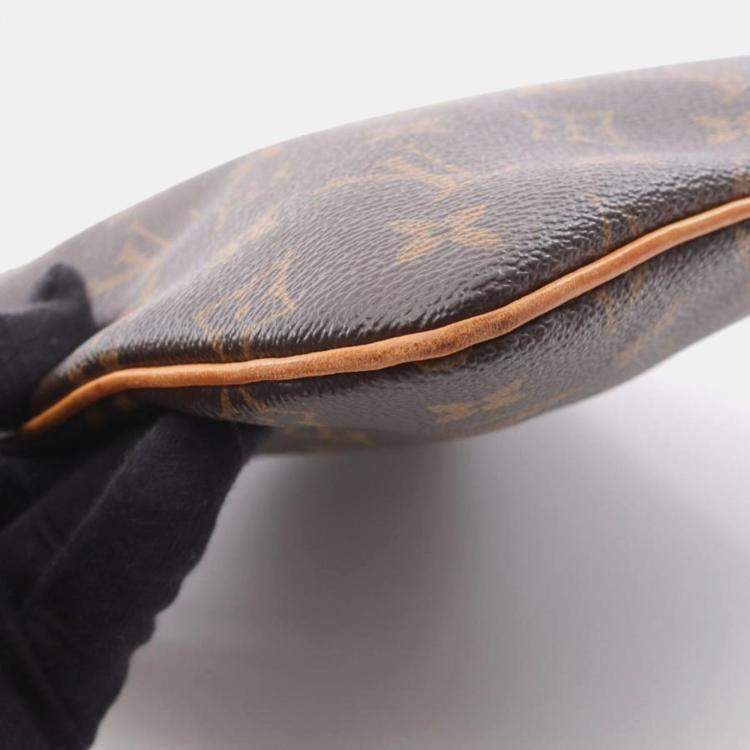 Pre Owned Louis Vuitton Pochette Valmy Brown Monogram Canvas Crossbody Bag