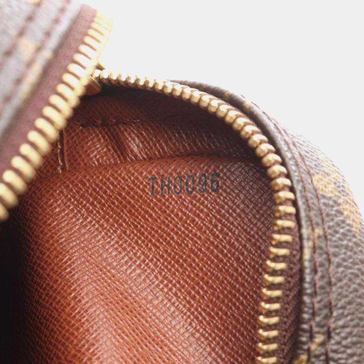 Pre Owned Louis Vuitton Amazon Brown Monogram Canvas Crossbody Bag