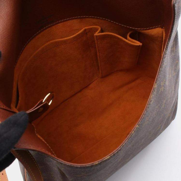 Pre Owned Louis Vuitton Musette Brown Monogram Canvas Shoulder Bag