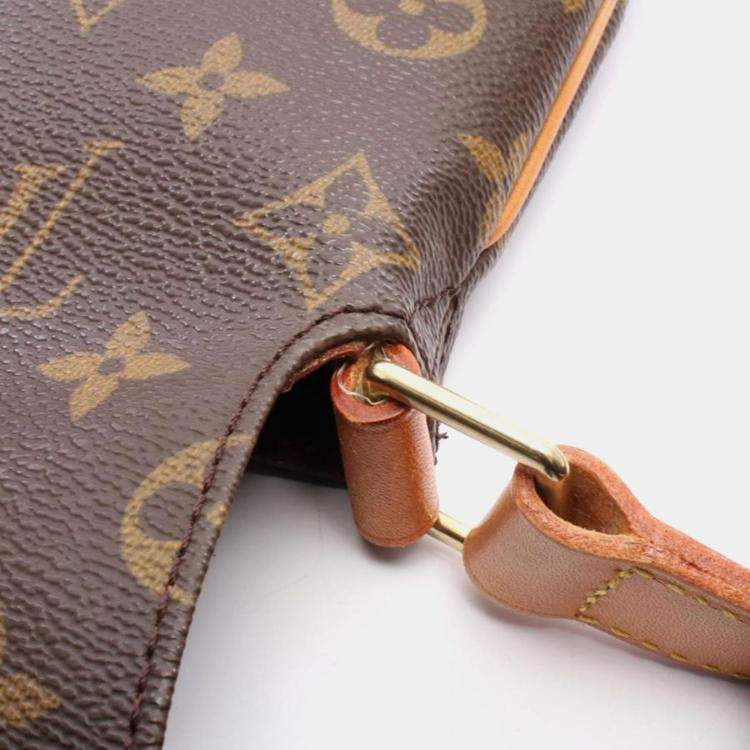 Pre Owned Louis Vuitton Musette Brown Monogram Canvas Shoulder Bag