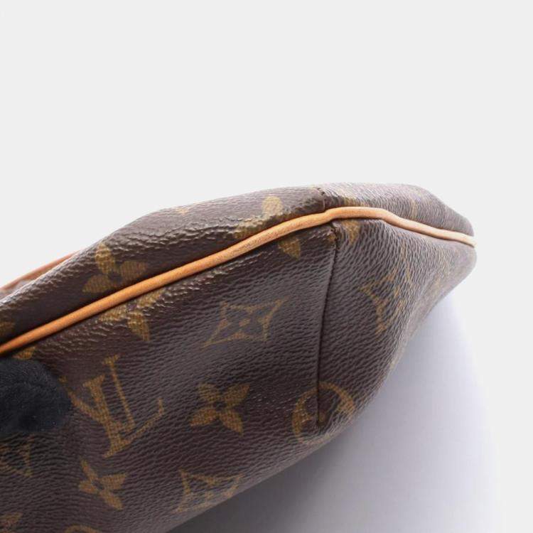 Pre Owned Louis Vuitton Musette Brown Monogram Canvas Shoulder Bag