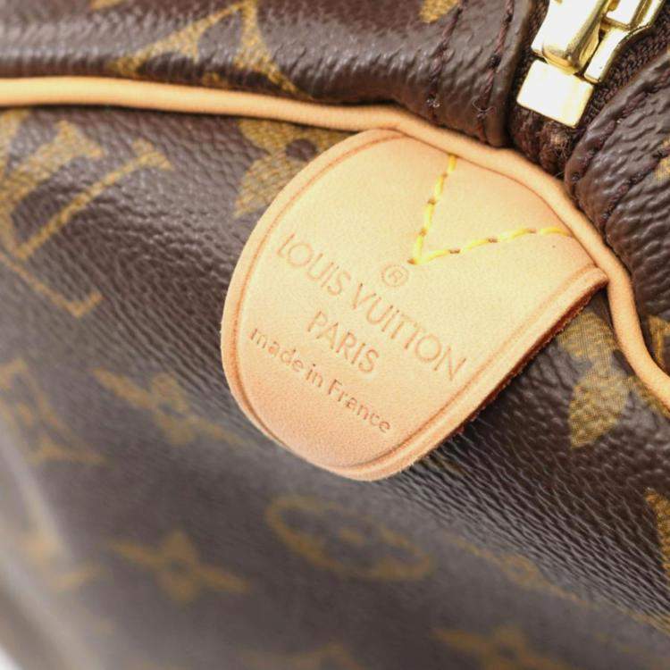 Pre Owned Louis Vuitton Speedy 40 Brown Monogram Canvas Handbag