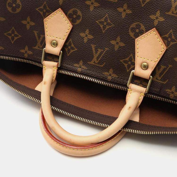 Pre Owned Louis Vuitton Speedy 40 Brown Monogram Canvas Handbag