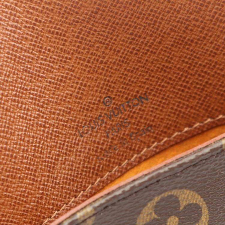 Pre Owned Louis Vuitton Musette Salsa Long Strap Brown Monogram Canvas Shoulder Bag