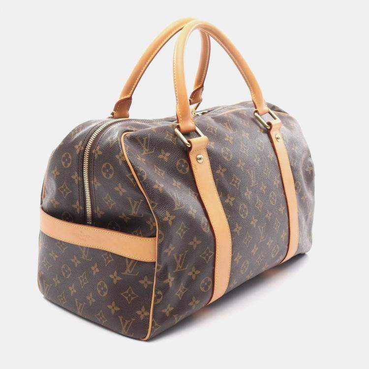 Pre Owned Louis Vuitton Carryall Brown Monogram Canvas Travel Bag