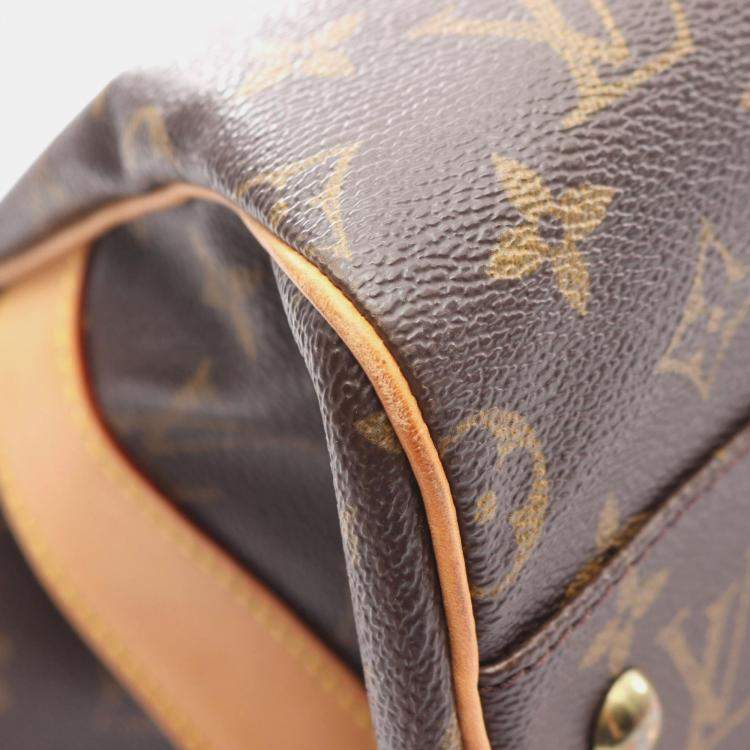 Pre Owned Louis Vuitton Carryall Brown Monogram Canvas Travel Bag