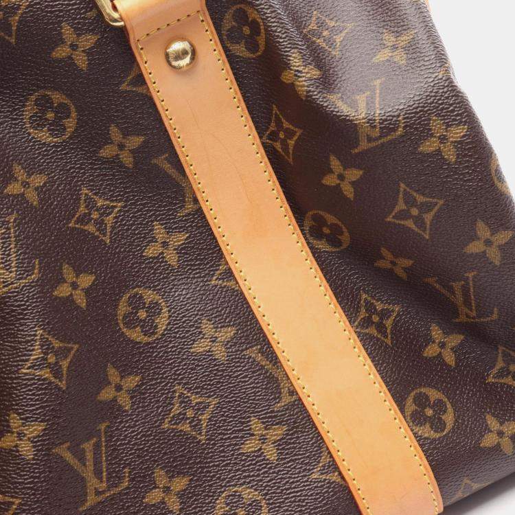 Pre Owned Louis Vuitton Carryall Brown Monogram Canvas Travel Bag