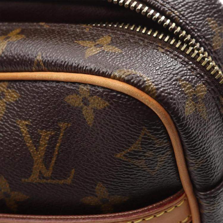Pre Owned Louis Vuitton Trocadero 27 Brown Monogram Canvas Crossbody Bag