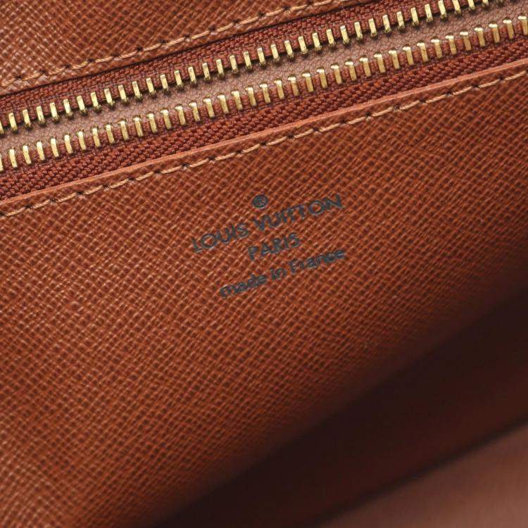 Pre Owned Louis Vuitton Trocadero 27 Brown Monogram Canvas Crossbody Bag