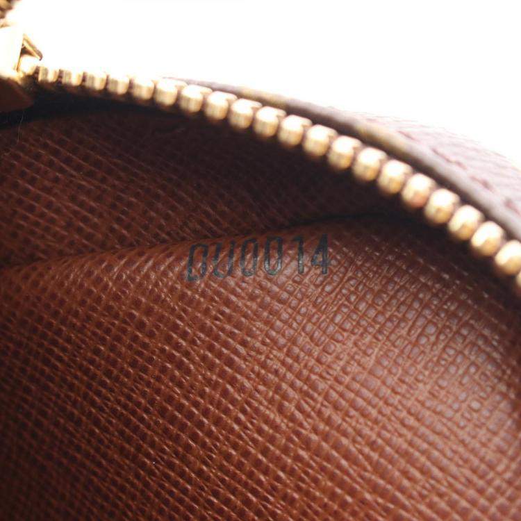 Pre Owned Louis Vuitton Pochette Marly Bandouliere Brown Monogram Canvas Crossbody Bag