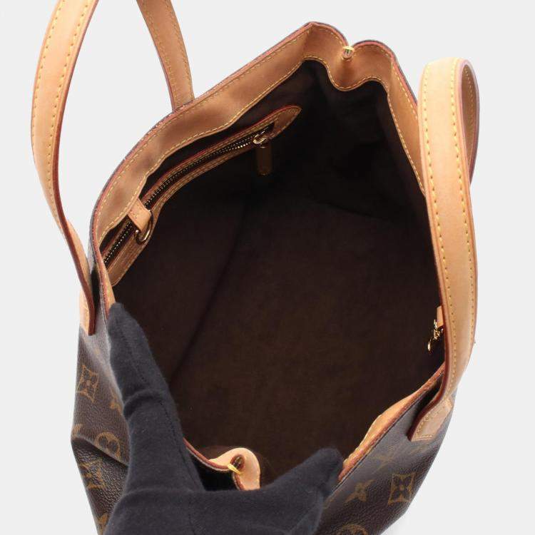Pre Owned Louis Vuitton Wilshire PM Brown Monogram Canvas Tote Bag
