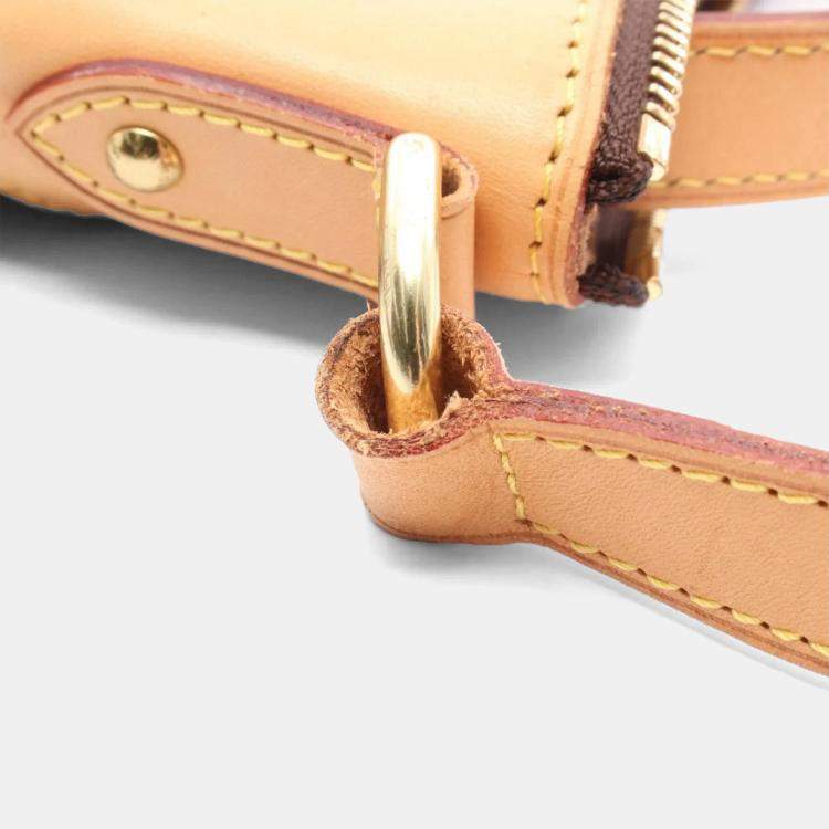 Pre Owned Louis Vuitton Odeon PM Brown Monogram Canvas Crossbody Bag