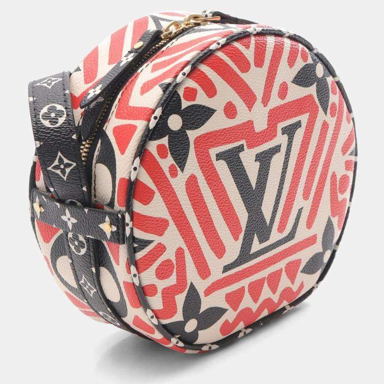 Pre Owned Louis Vuitton Crafty Boite Chapeau Souple Brown Monogram Giant Canvas Shoulder Bag