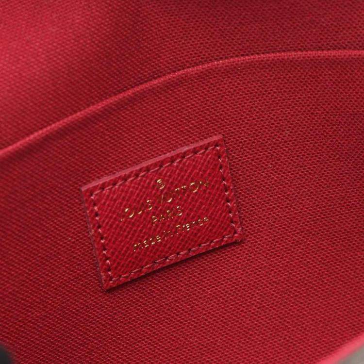 Pre Owned Louis Vuitton Felicie Monogram Canvas Pochette Bag