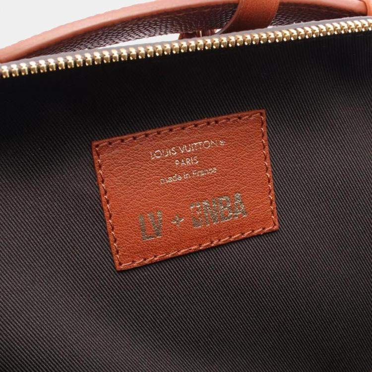 Pre Owned Louis Vuitton x NBA Soft Trunk Brown Monogram Canvas Crossbody Bag