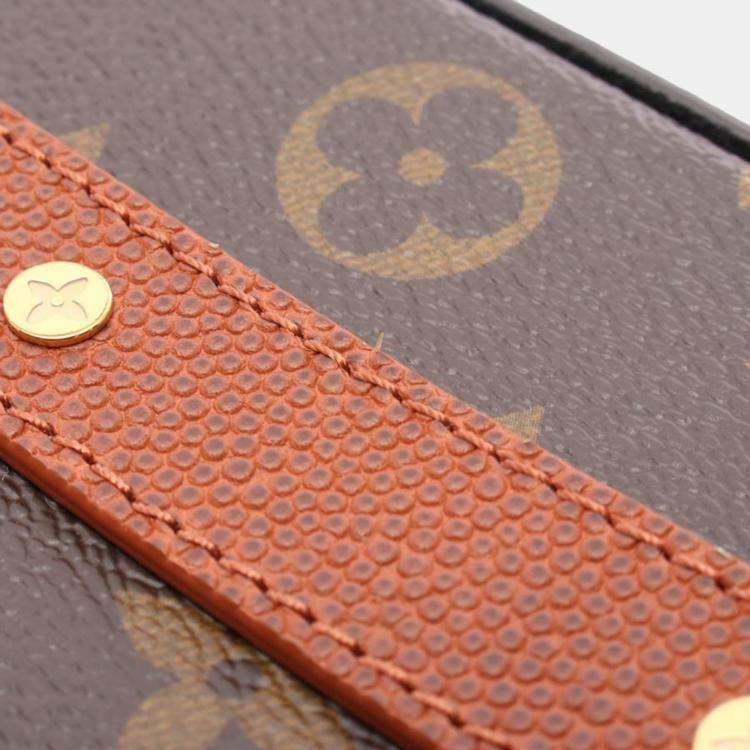 Pre Owned Louis Vuitton x NBA Soft Trunk Brown Monogram Canvas Crossbody Bag