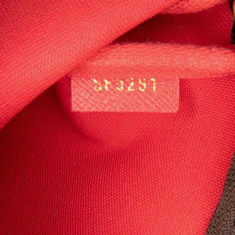 Pre Owned Louis Vuitton Brown Monogram Vivienne in London Mini Pochette Accessoires
