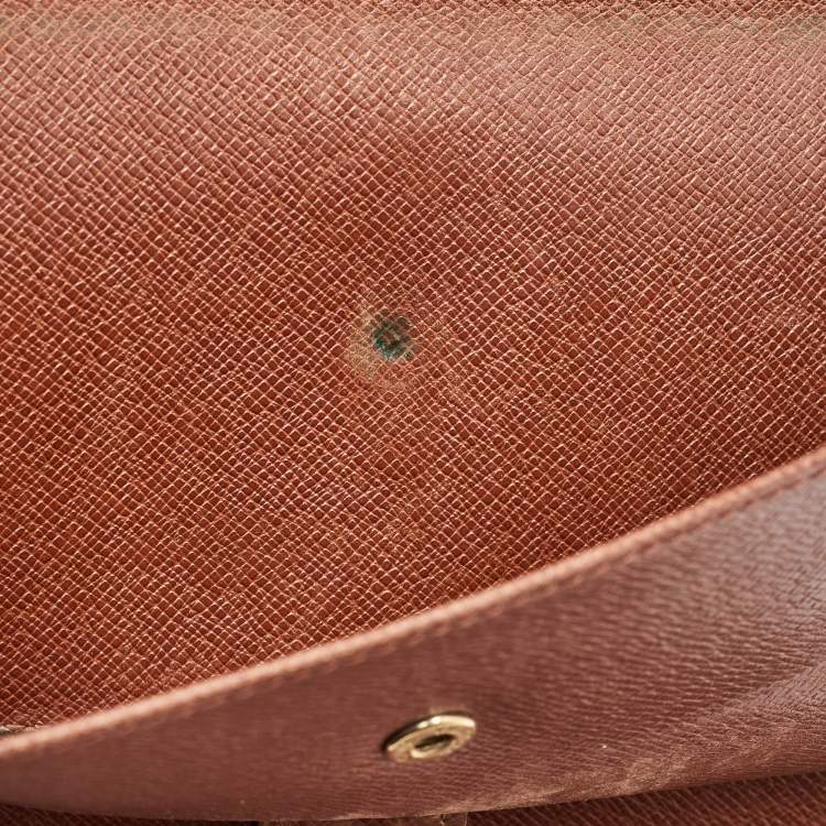 Pre Owned Louis Vuitton Monogram Canvas Sarah Long Wallet