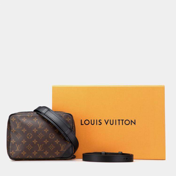 Pre Owned Louis Vuitton Brown Monogram Solar Ray Utility Front Bag