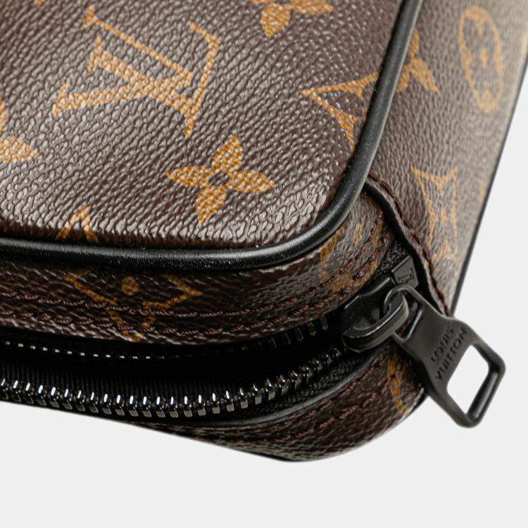 Pre Owned Louis Vuitton Brown Monogram Solar Ray Utility Front Bag