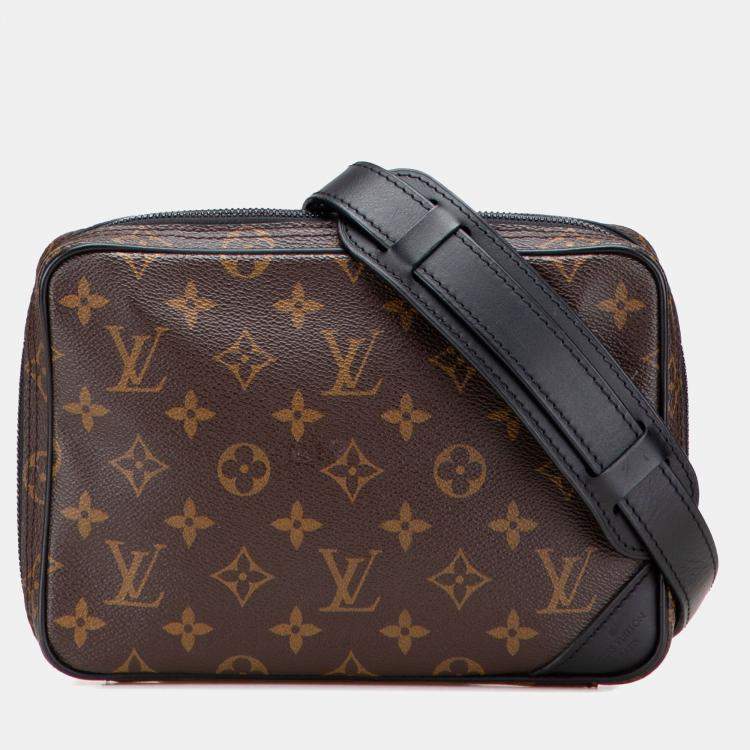 Pre Owned Louis Vuitton Brown Monogram Solar Ray Utility Front Bag