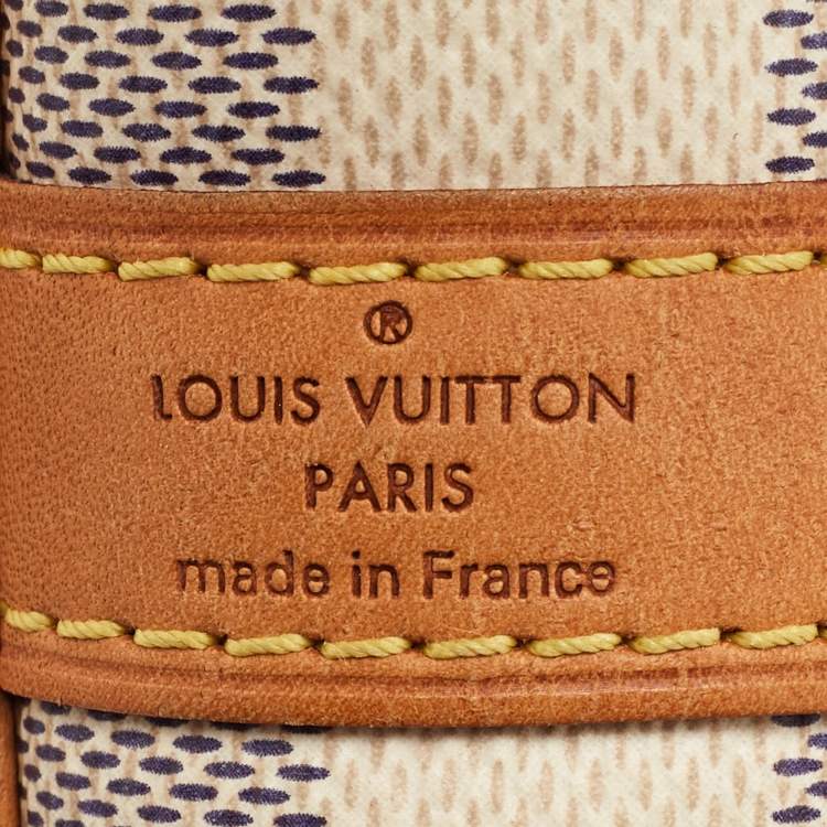 Pre Owned Louis Vuitton Damier Azur Canvas Speedy Bandoulière 30 Bag