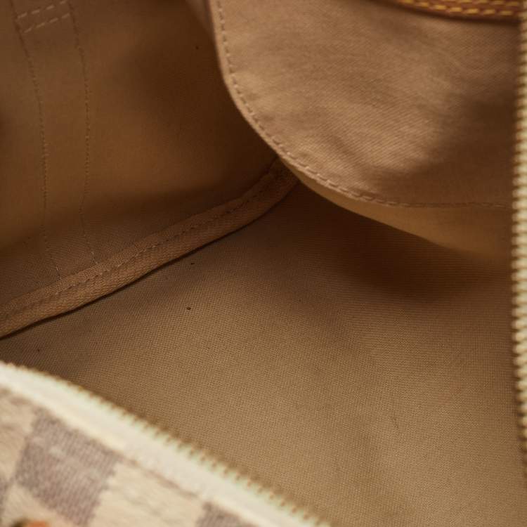 Pre Owned Louis Vuitton Damier Azur Canvas Speedy Bandoulière 30 Bag